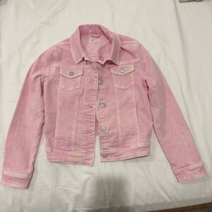 Crewcuts Pink Jean Jacket. Size 10